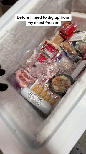 Costco Upright Freezer with Drawers - Before & After Transformation