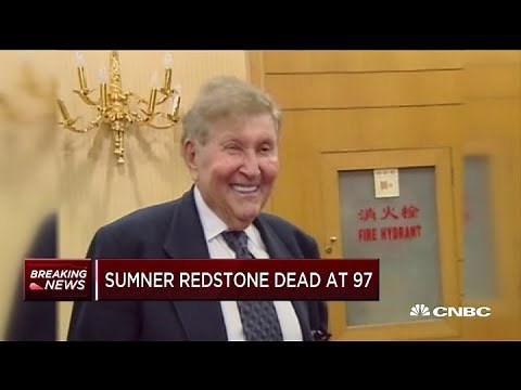 Billionaire media mogul Sumner Redstone dead at age 97