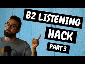 Cambridge Exams | B2 Listening Part 3