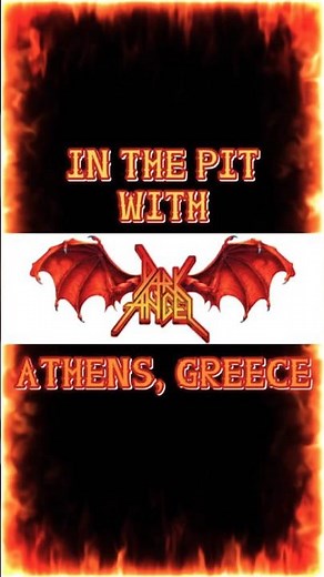 Dark Angel Live Carnage in Athens, Greece 2024 – Brutality from the pit!