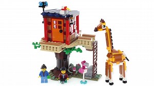 乐高31116野生动物和树屋评测!