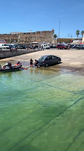 When your boat needs some help from your car. #fyp #fypシ #viral