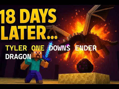 Tyler1 FINALLY Beats the Ender Dragon… I Saw It!