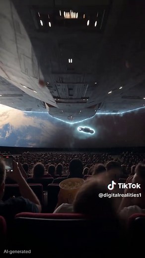 Immersive Movie Moments: When Spaceships Leave the Screen