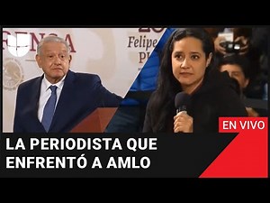 Jorge Ramos entrevista a periodista que enfrentó a AMLO tras ataques a la prensa #HablaConUnivision