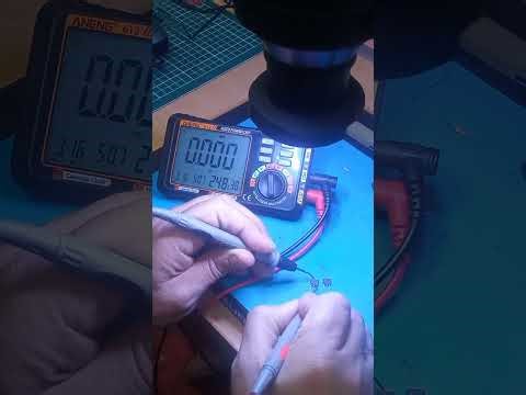 How to test an ECU transistor simply and quickly, using only a multimeter