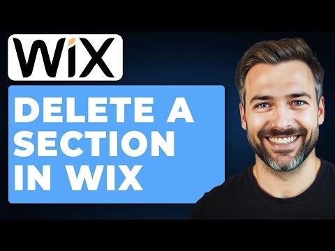 How to Delete a Section in Wix Editor (2025 Guide)