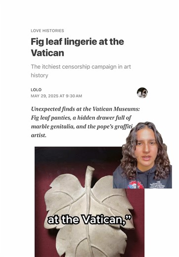 Exploring Fig Leaf Lingerie at the Vatican