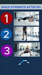 Over 60? Walking Is NOT Enough — These 3 Exercises Build REAL Strength #seniorhealth #healthyaging