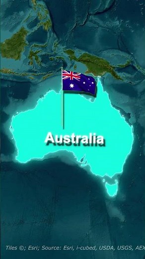 The Smallest Country on Every Continent 🌍🔥 #geography #map