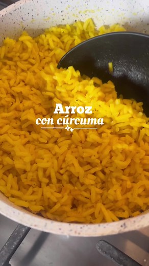 Cómo preparar arroz amarillo con cúrcuma fácilmente