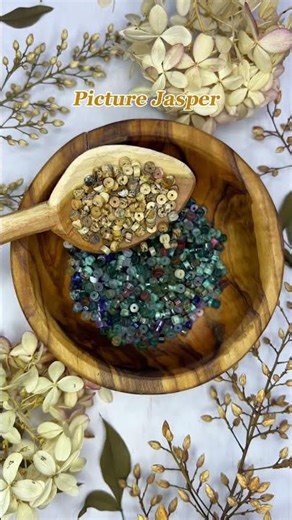 Natural Gemstone Heishi Beads 🤍 2x4mm Layering Favorite