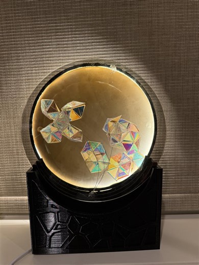 Polarized Art: Hidden Colors in Motion