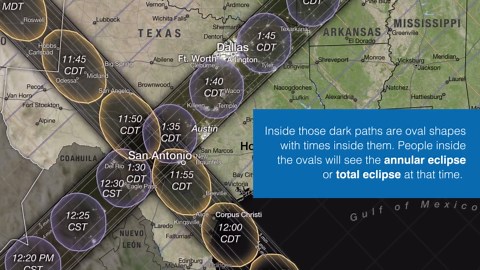 2023 & 2024 solar eclipses in the USA