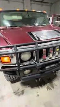 GovDeals: Impounded 2003 Hummer H2 6.0 AWD
