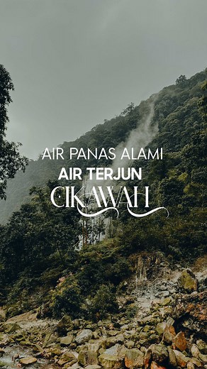 Curug Cikawah Bogor: Curug Berendam Air Hangat Alami