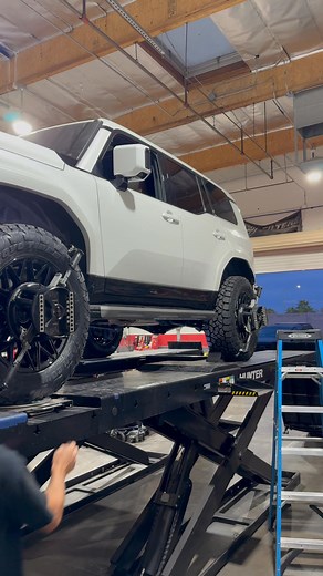 5.9K views · 24 reactions | Lifted, New Wheels and Tires and on the alignment rack to get dialed in. Check us out for your GX needs . | Rogue Offroad | Facebook