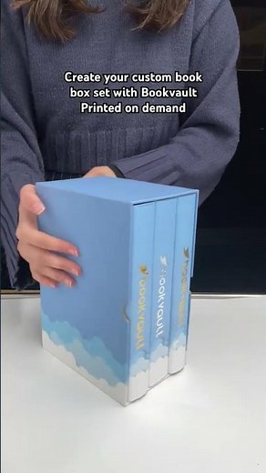 Custom book box sets and slipcases printed on demand.