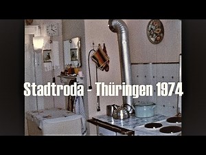 Stadtroda (bei Jena) 1974 - Inneneinrichtung - Wohnung - Interieur - DDR - East Germany