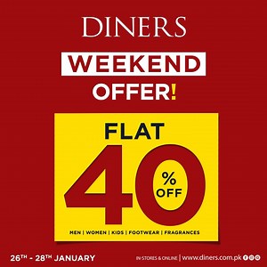 4.7K views · 216 reactions | Time is ticking! Don't miss out on our Weekend Sale with only 6 hours left! #diners #staytuned #weekendoffer | Diners | Facebook