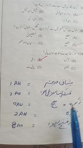 118K views · 1.6K reactions | PPSC past paper Mcqs | CSS with Umar | Facebook