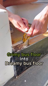 264K views · 4K reactions | Downstairs flooring of the double decker coffee bus!! Everything is now tying together nicely. Who knew that there would be this many technical cuts on a bus?! We can now start building the kitchen area to make it a fully functional cafe! #doubledeckerbus #coffeebus #busconversion #flooring | The Professional Idiots | Facebook