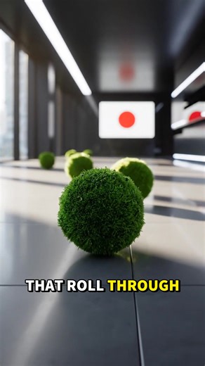 Japan researchers and designers have experimented with mobile moss-based systems—sometimes described as rolling moss spheres—that glide across smooth indoor floors using gentle airflow or subtle robotic assistance. These living moss forms absorb fine dust particles and small amounts of CO₂ while introducing a calming, organic presence into dense urban interiors. The concept draws from Japan’s long-standing tradition of moss cultivation and biophilic design, where natural elements are integrated 