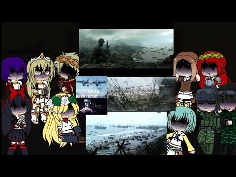 Gates react to D-day FDR prayer. (two steps from hell, heart of courage)