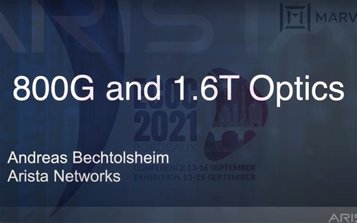 2021 ECOC Exhibition 800G/1.6T Optical Transceiver and Co-Package Module