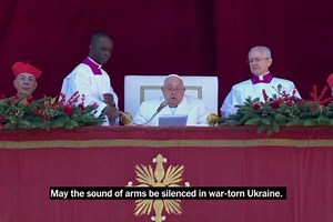 Pope Francis’ Christmas Message Calls for Peace Amid War