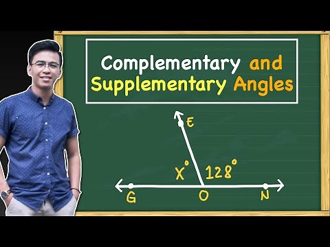 Complementary and Supplementary Angles - GRADE 7 Week 2 (3rd Quarter) ‪@MathTeacherGon‬