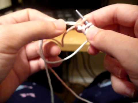 Magic Circle Cast On for Knit