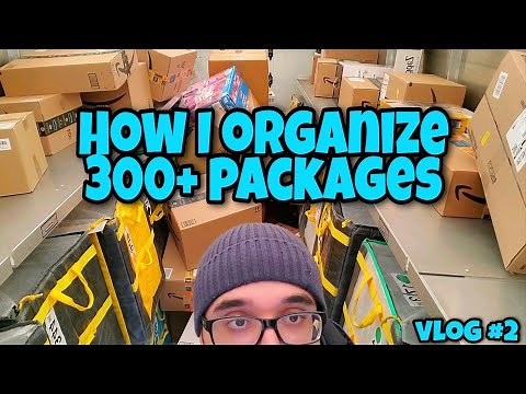 How I Organize 300+ Packages (Amazon Delivery Driver Vlog #2)