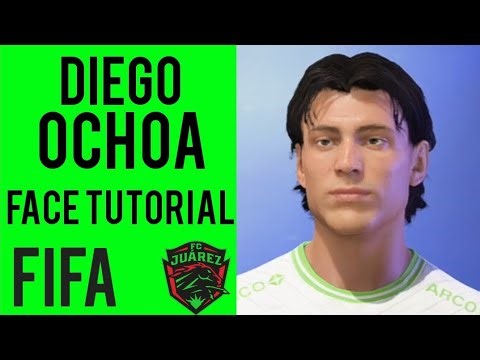 Diego Ochoa (FC Juárez) - Face tutorial FIFA