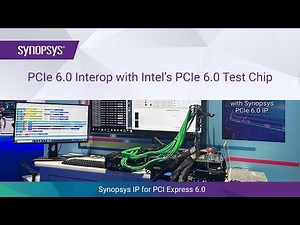 World’s First PCIe 6.0 Interop with Intel’s PCIe 6.0 Test Chip at Intel Innovation 2023 | Synopsys