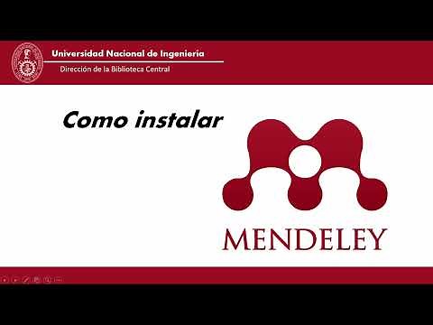 ¿Cómo instalar Mendeley en tu computador?
