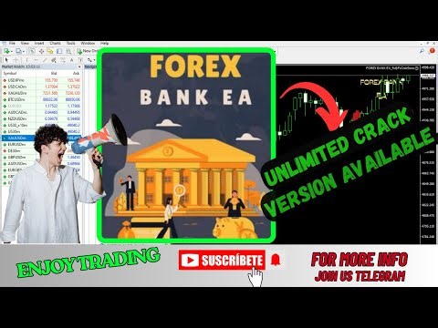 Forex Bank EA MT4 | Smart Auto Trading System | Stable Auto Trading System | No DLL | Best Forex EA|