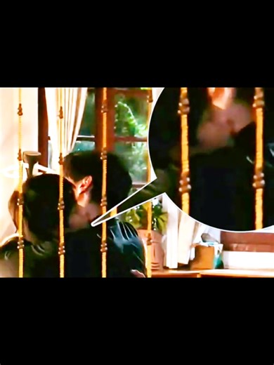 Ziyu's Playful Affection on Tian's Neck