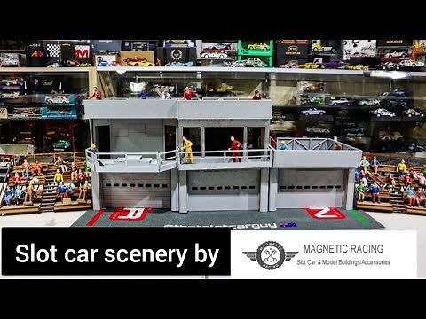 Magnetic Racing Slot Car goodness