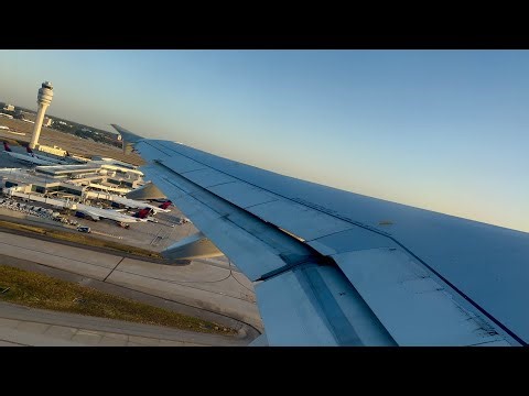 4K | JetBlue Airways Airbus A320-200 (N659JB) Beautiful Morning Atlanta Takeoff