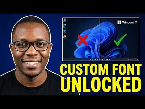 Your Windows Font Doesn't Have to Look Stock