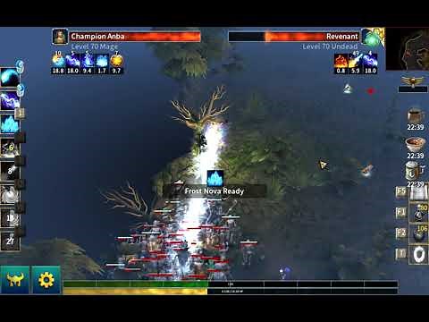 Eternium 1.5.34: ELR Mage - 155 Kara - trial run and build overview