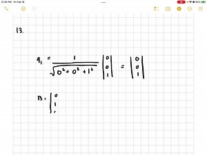 SOLVED:Apply the Gram-Schmidt process to a=[ 0 0 1 ], b=[ 0 1 1 ], c=[ 1 1 1 ] and write the result in the form A=Q R.
