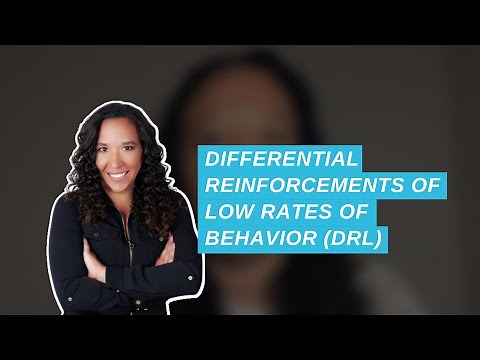 Differential Reinforcement of Low Rates of Behavior (DRL) (ABA TERMS) (BCBA Exam Prep)