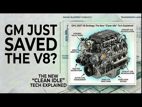 GM’s 2027 V8 Strategy: The New "Clean Idle" Tech Explained!