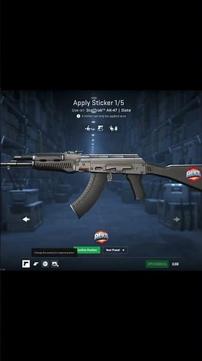 Custom Sticker Placements in CS2! 🔥