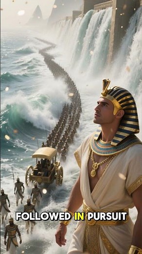 Moses Crosses the Red Sea |The Great Escape from Egypt #history