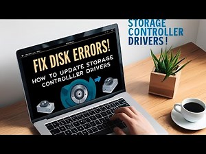 Fix Disk Errors! How to Update Storage Controller Drivers