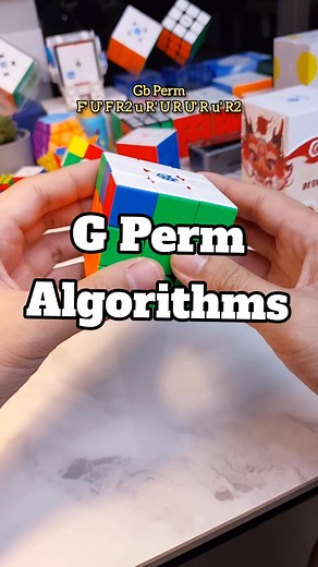 Replying to @itsme123blabla Here are my G-Perm algorithms. #pll #cfop #cfopmethod #gperm #tutorial #tutorials #speedcubing #gan356m #rubikscube