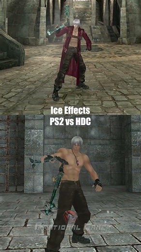 Ice effects comparison - Ps2 vs HDC - Dmc3